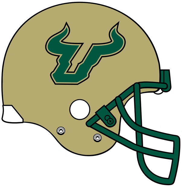 South Florida Bulls 2003-Pres Helmet Logo iron on transfers for clothing